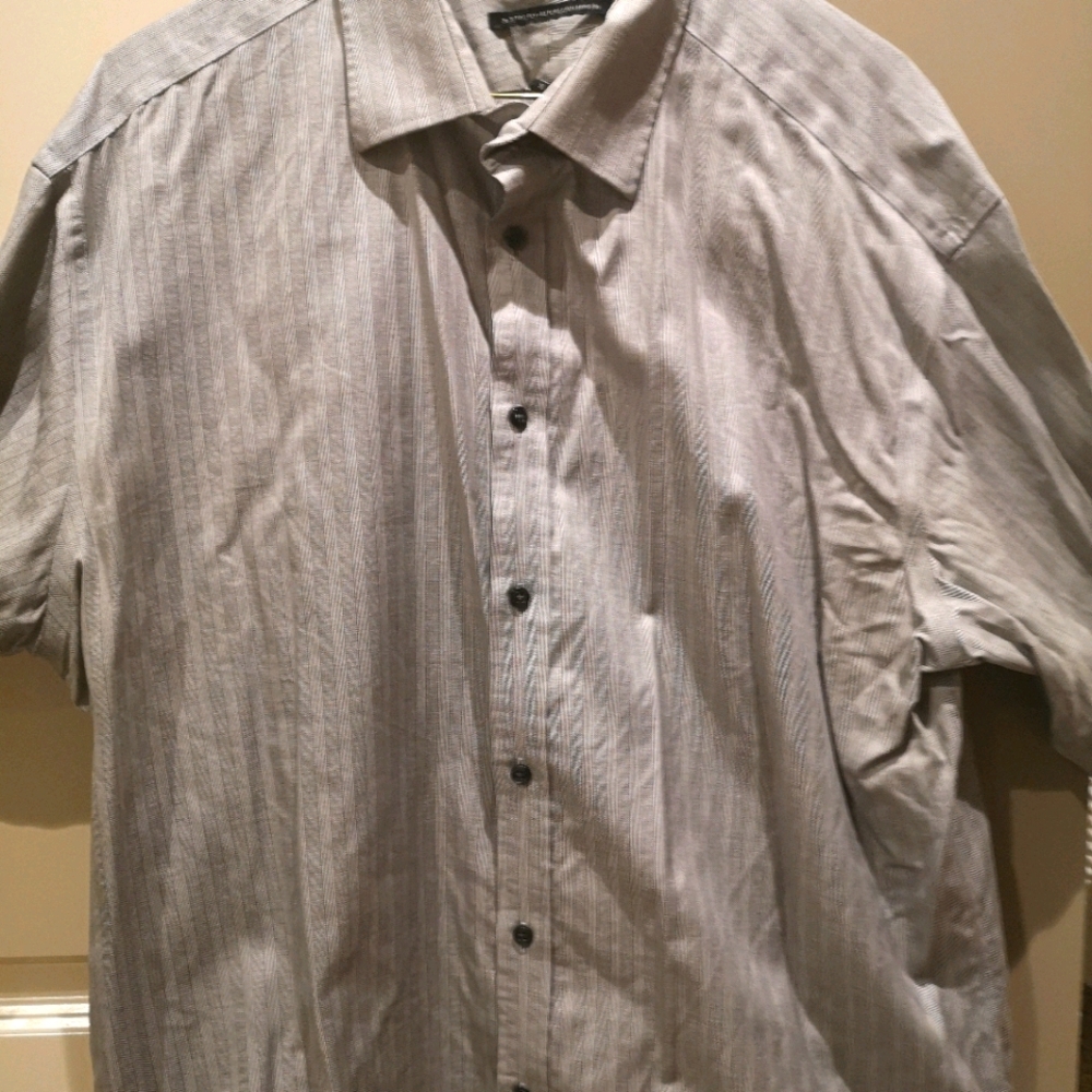 Men's grey dress shirt